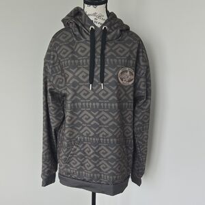 Hunter Green Patterned Survivor Hoodie